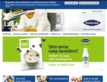 Tablet Screenshot of hollandia.nl