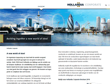 Tablet Screenshot of hollandia.biz